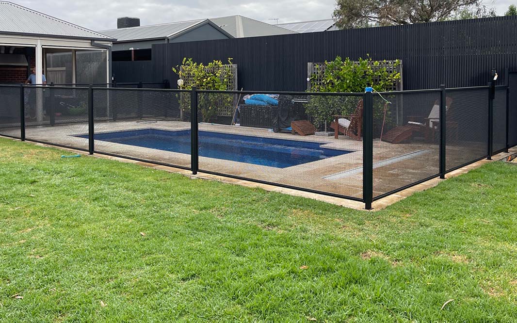 Aluminium Perforated Mesh Pool Fence
