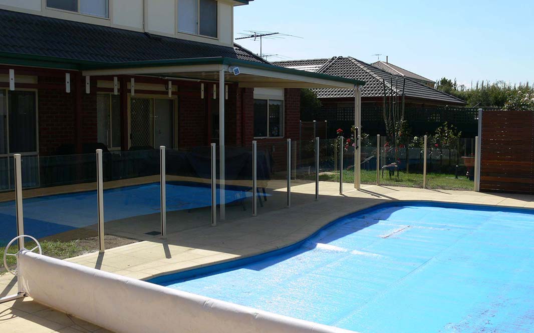 Semi Frameless Pool Fence