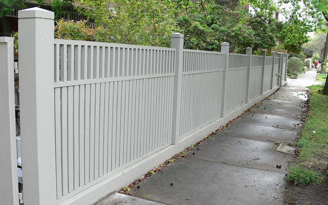 Steel Fencing to Secure Garden