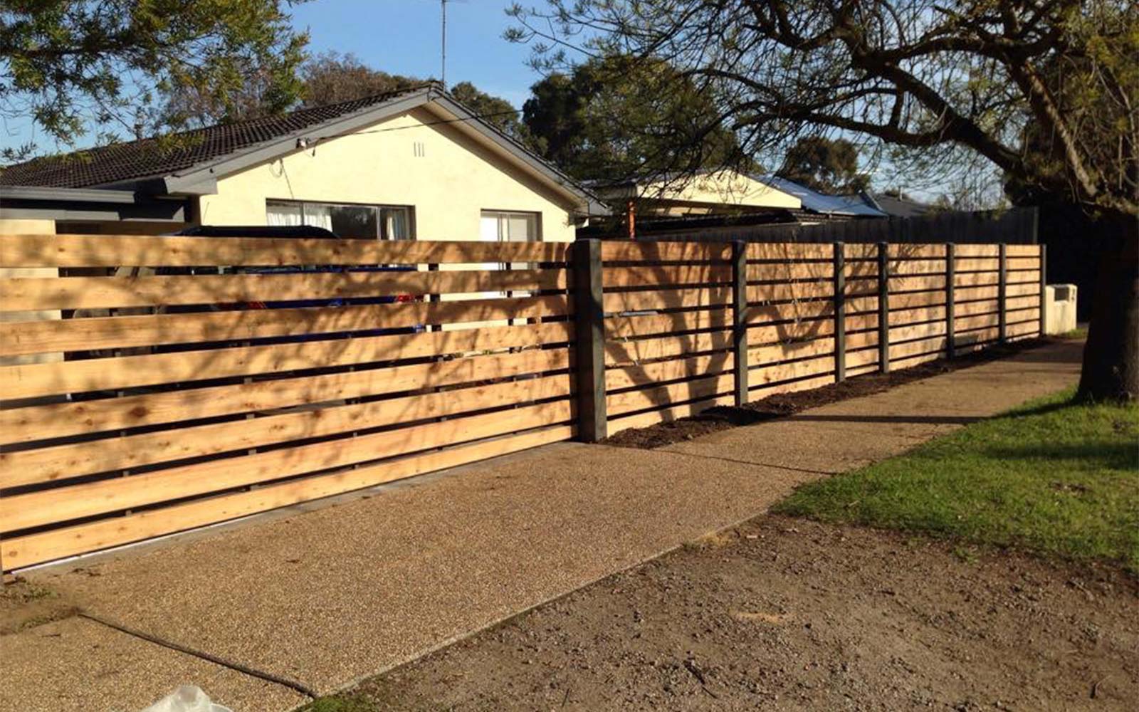 colorbond sliding gates