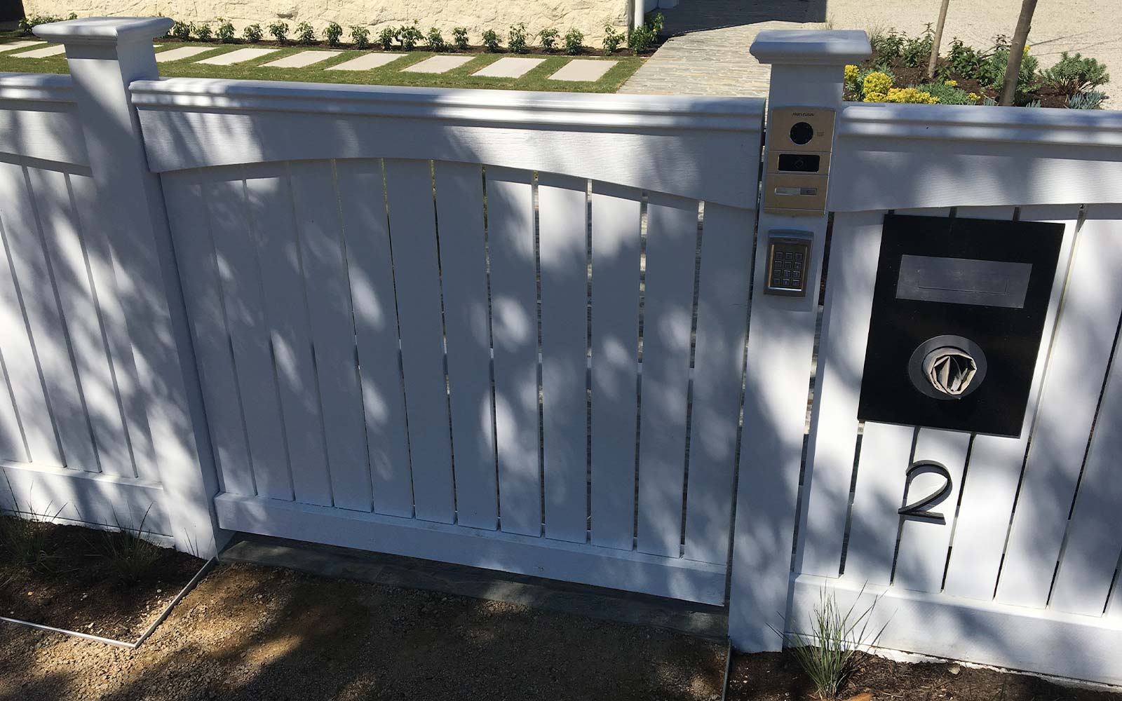 pedestrian gate for garden