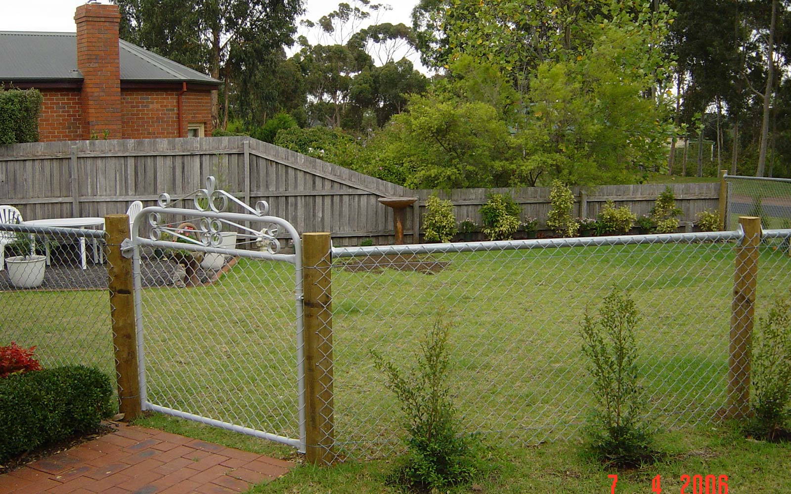 pedestrian Gate for Garden